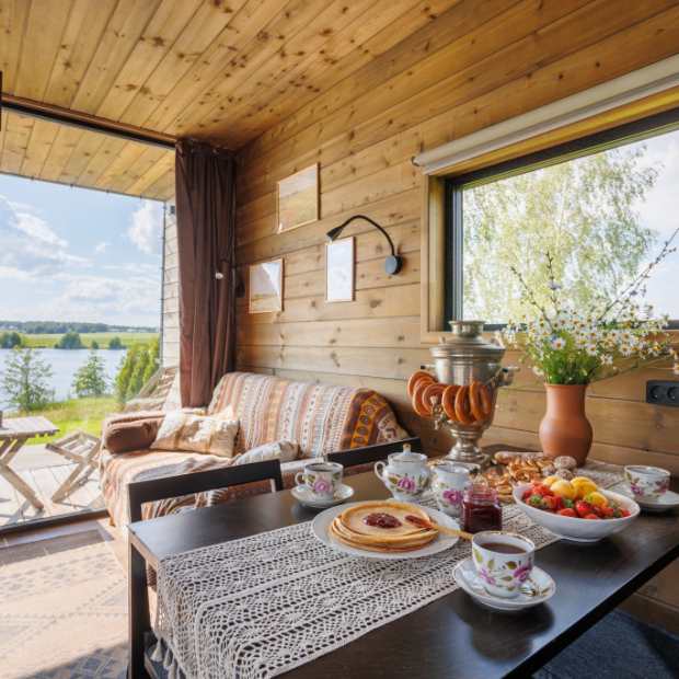 Фотографии Коттеджа 
            Частный дом Луговая сказка