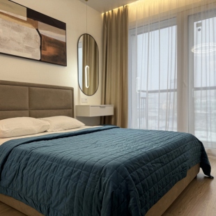 Фотография квартиры Апартаменты Студия с Панорамными Окнами на 7 Этаже