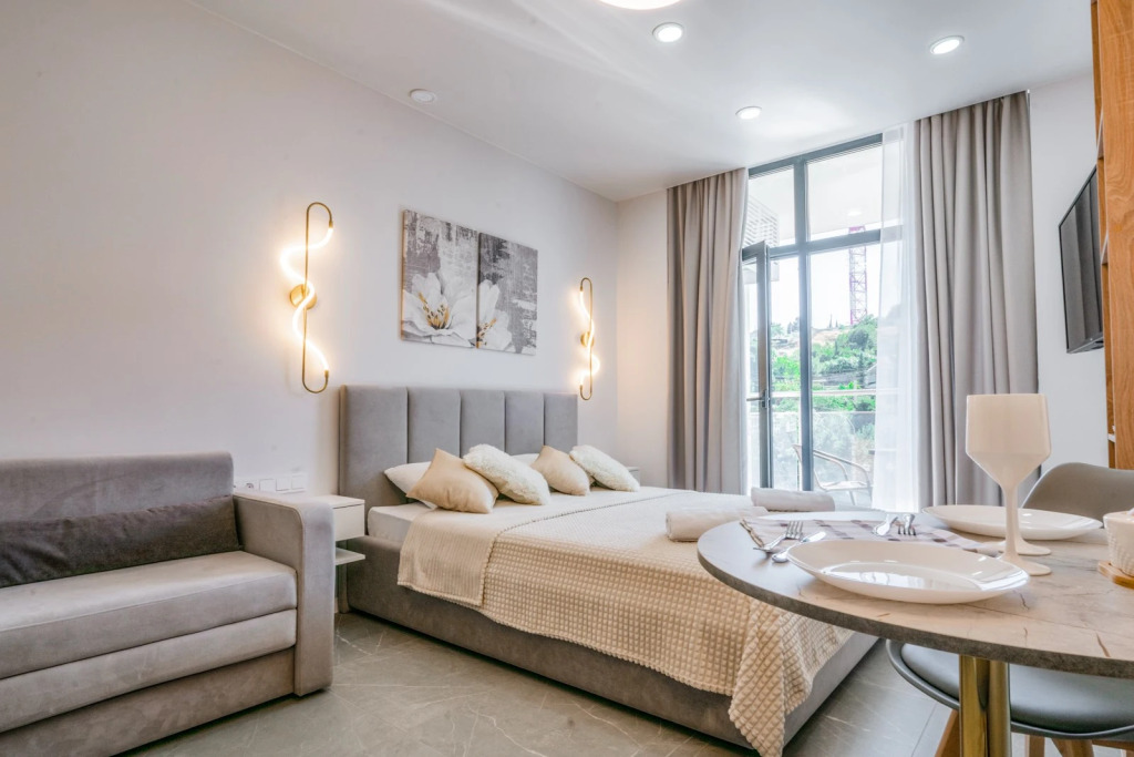 Фотография квартиры Апартаменты LS-Art-Summer Emotion с видом на город с 4 этажа