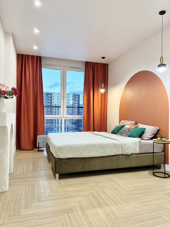 Фотография квартиры Апартаменты Квартира с панорамными окнами у Финского залива сети 4flats