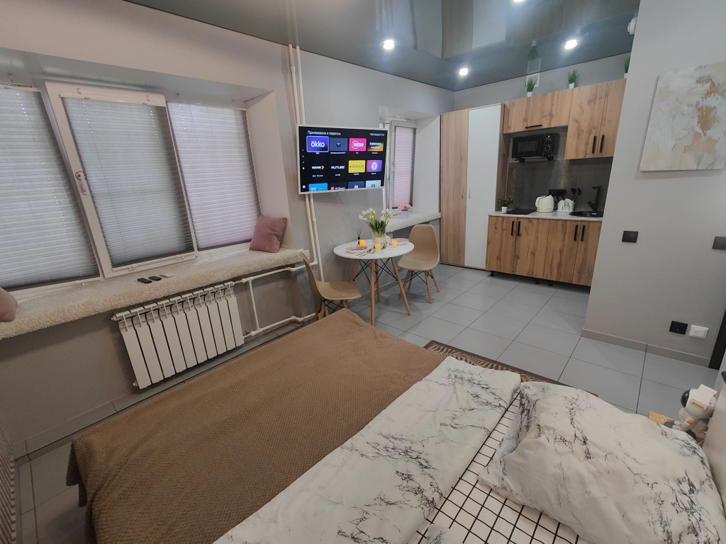 Фотография квартиры Апартаменты потрясающая студия напротив Политеха терминала в центре Нефтяников