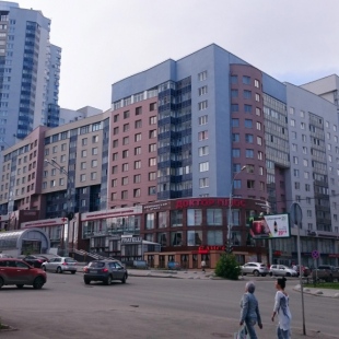 Фотография квартиры Апартаменты Москва 24 с 1 спальней и кухней