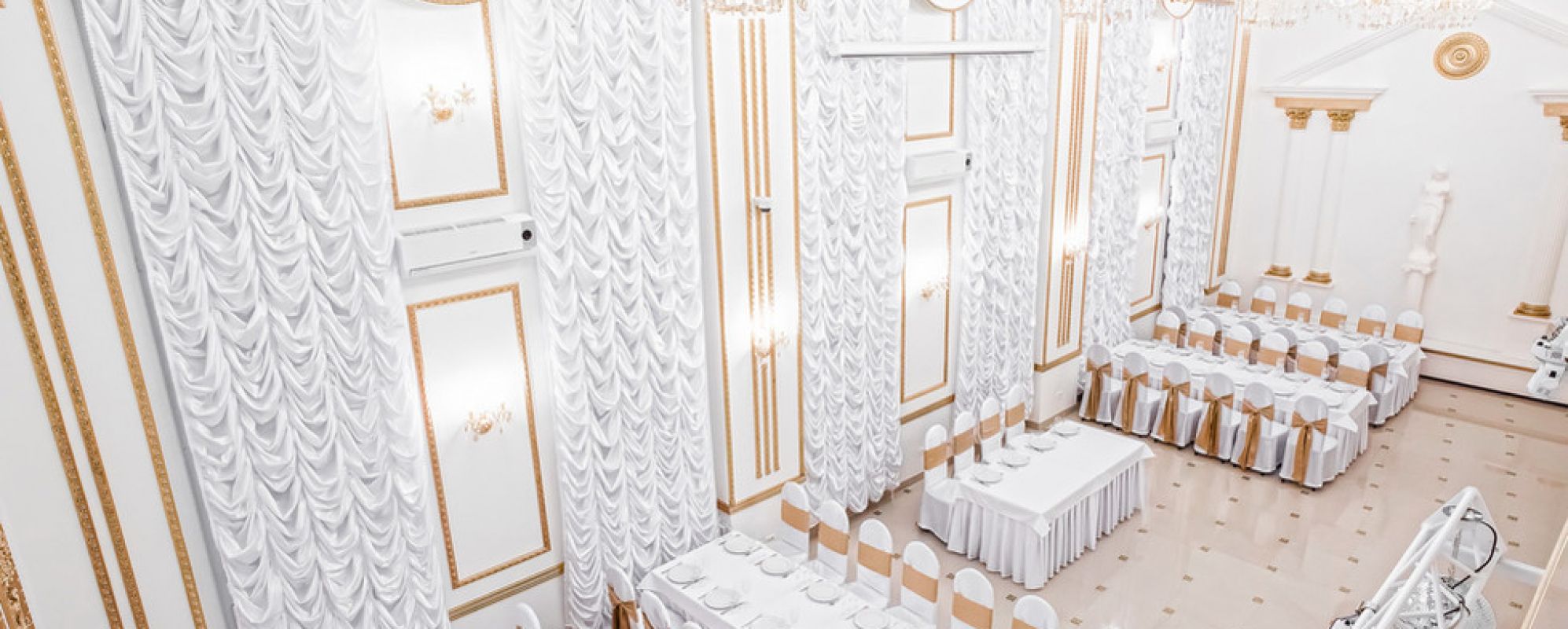 Фотографии банкетного зала Первый Дом торжеств Белый зал