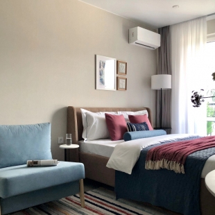 Фотография квартиры Апартаменты Дизайнерская студия в ЖК "Летний"