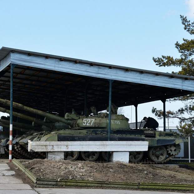 Фотографии военного объекта 
            1295-я центральная база резерва танков