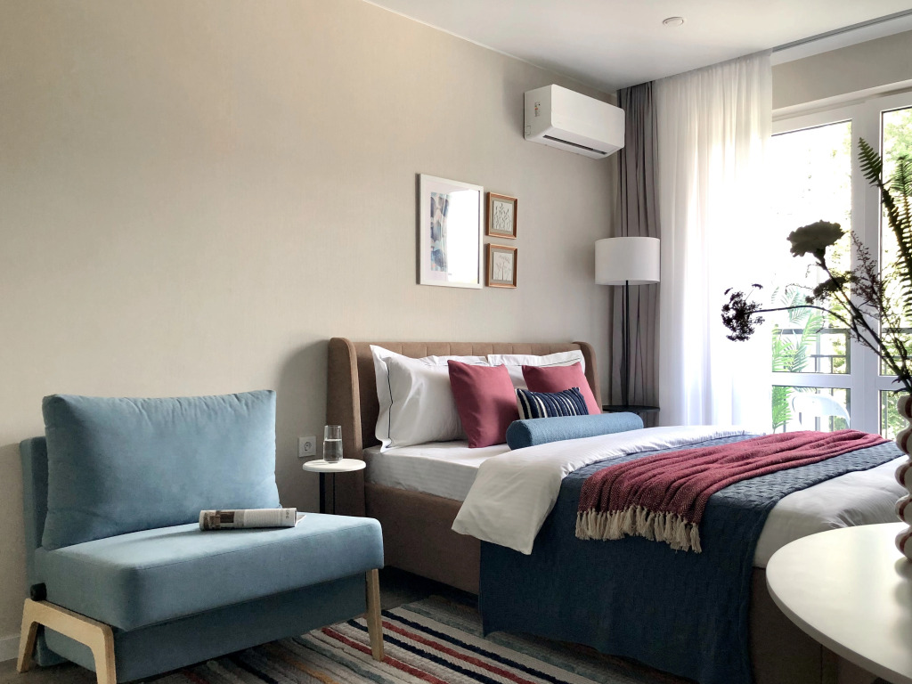 Фотография квартиры Апартаменты Дизайнерская студия в ЖК "Летний"