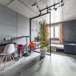 Фотография квартиры Квартира Plaum Hotel Cyber Студия Мурино