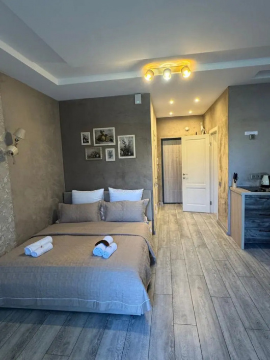 Фотографии квартиры 
            Апартаменты Охта Прованс в живописном курортном месте