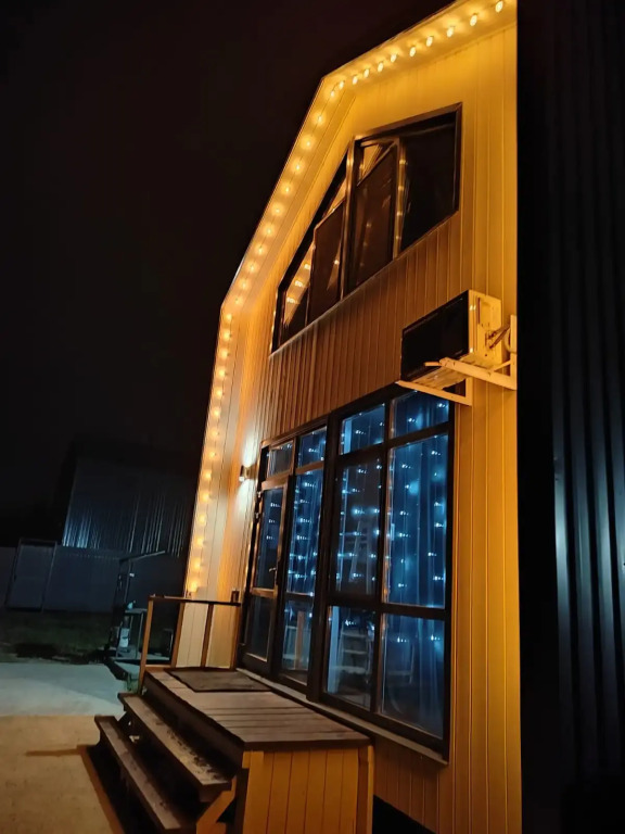 Фотография Коттеджа Частный дом Барнхаус с баней с видом на лес