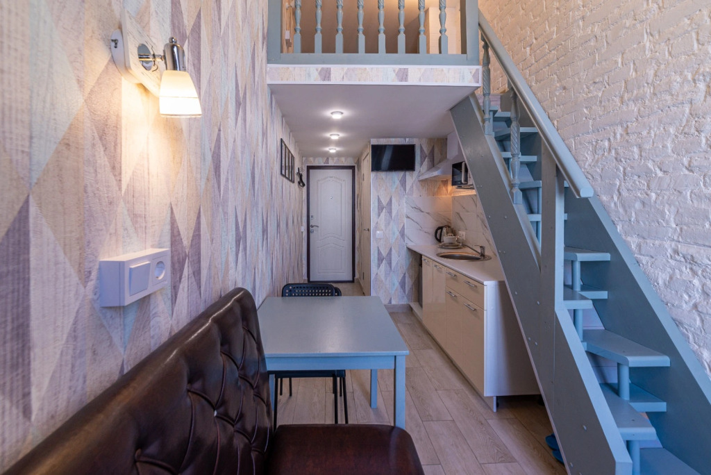 Фотография квартиры Апартаменты Двухуровневая студия