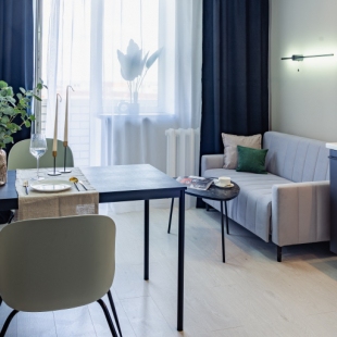 Фотография квартиры Апартаменты Современная Круть Бизнес-класса от Vgosti33