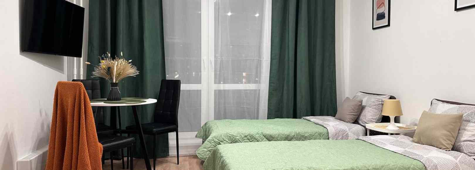 Фотография квартиры Комфортная студия с 3 раздельными спальными местами - MariNochka