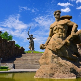 Фотография памятника Мамаев курган