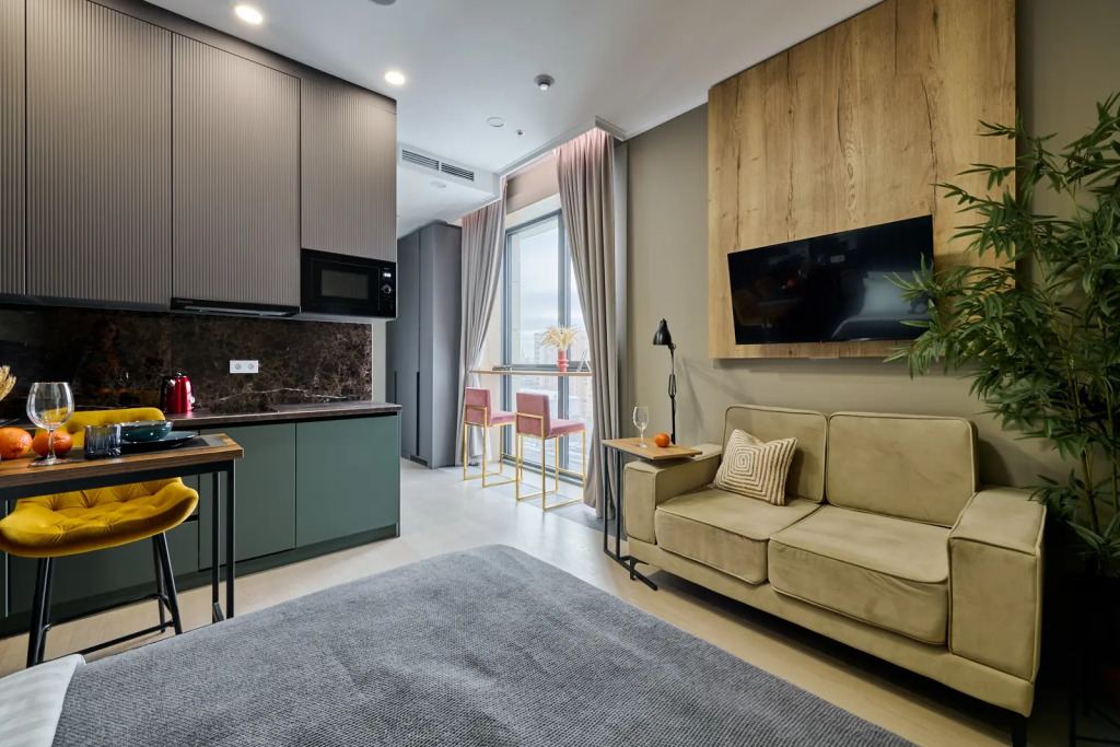 Фотография квартиры Апартаменты Downtown Suite для Деловых и Романтичных Поездок