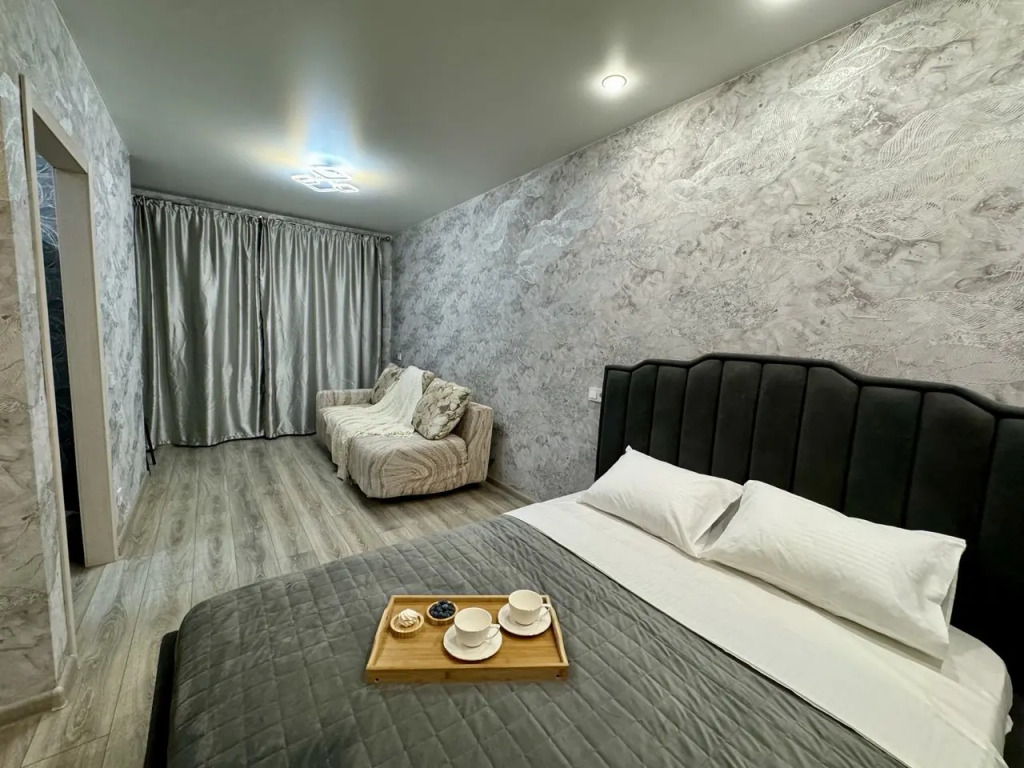 Фотография квартиры Квартира Современная однокомнатная 4 спальных места