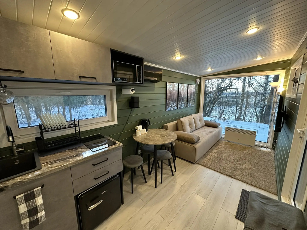 Фотография Коттеджа Частный Дом Над Рекой - Лес