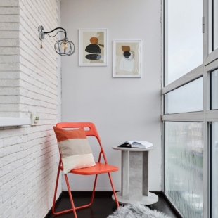 Фотография квартиры Квартира Стильная студия у Экспофорума