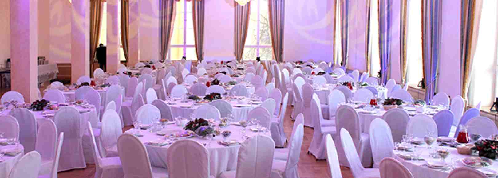 Фотография конференц-зала Белый зал Геологического музея им. В.И.Вернадского