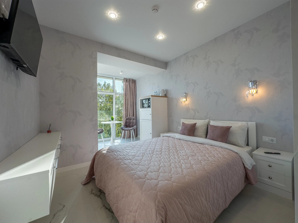 Фотография квартиры Апартменты ЖК Городской сад с панорамным видом