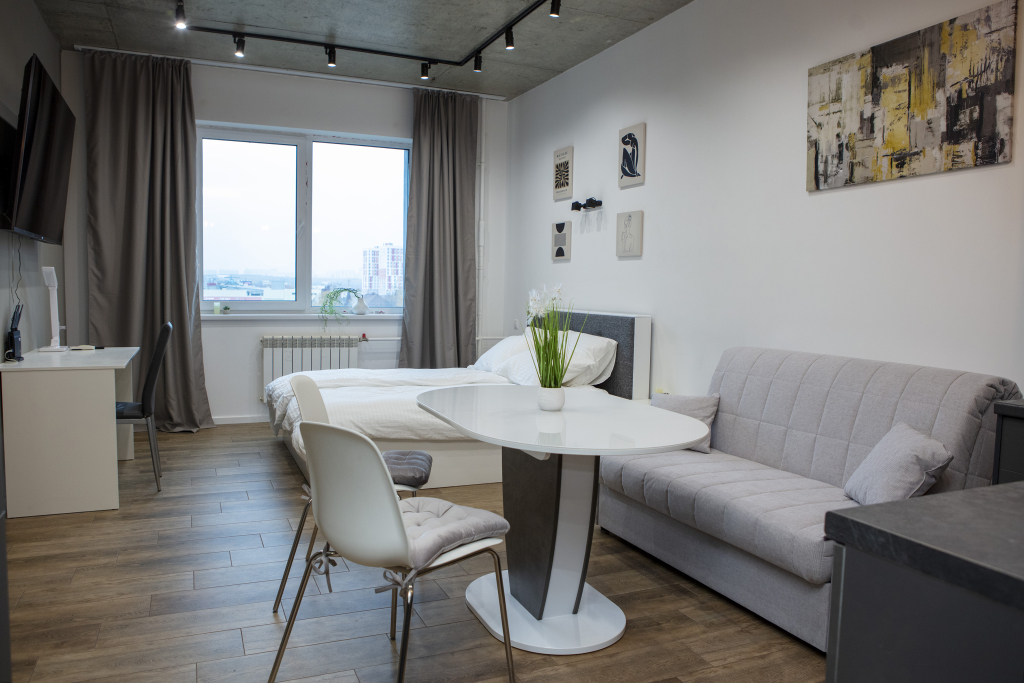 Фотография квартиры Апартаменты SKY INN Color Grey