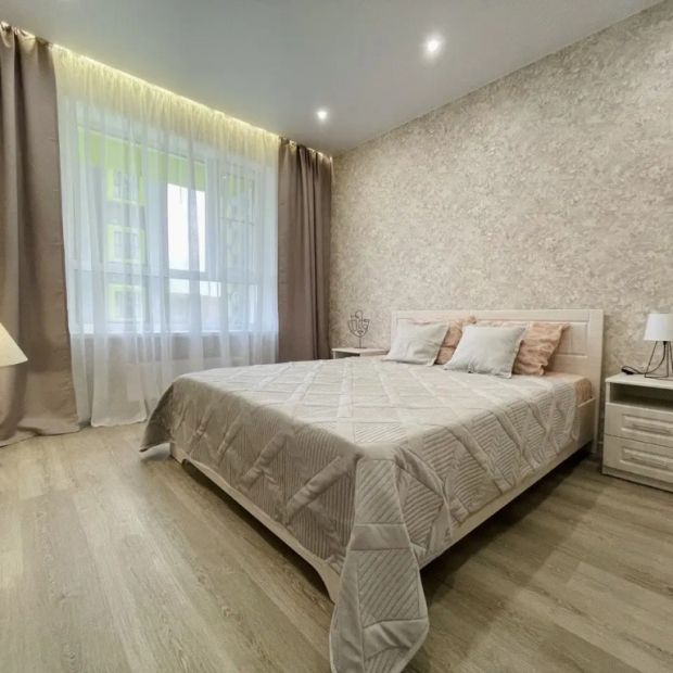 Фотографии квартиры 
            Квартира Новая Двухкомнатная Кардиоцентр 7 мин, Буртасы через дорогу