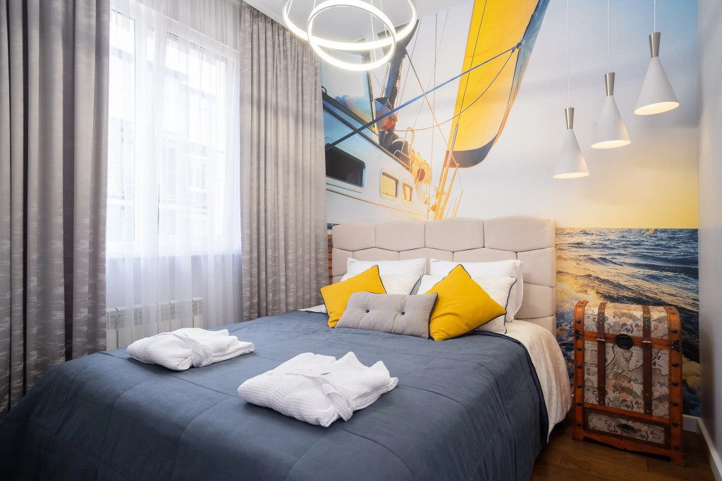 Фотография квартиры Апартаменты RED APARTMENTS Арт Лайт Сити апартамент Пикассо