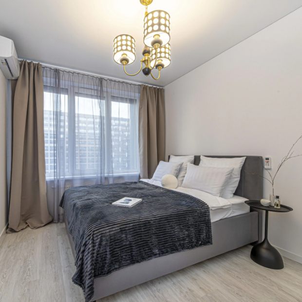 Фотографии квартиры 
            4flats MONOCHROME Квартира у набережной Невы в ЖК бизнес-класса