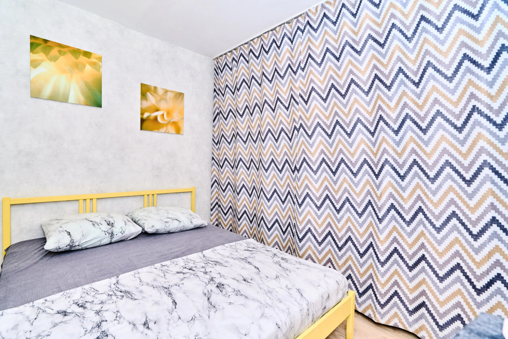 Фотография квартиры Квартира светлая Евродвушка с тремя отдельными спальными местами