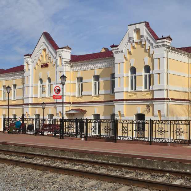 Фотографии транспортного узла 
            Железнодорожная станция Венёв