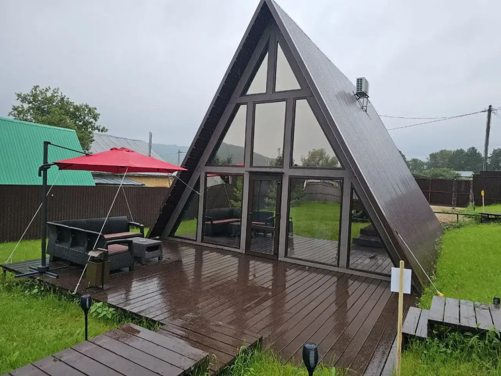 Фотография Коттеджа Частный Дом Для семейного отдыха A-Frame Синильга