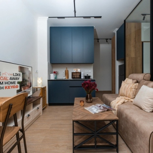 Фотография квартиры Апартаменты KeyGo #0161, 1 Bedroom, Designed with Balcony