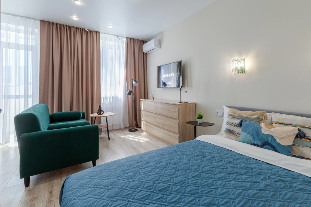 Фотография квартиры Апартаменты RentPlaza премиум в районе ТЦ Космопорт