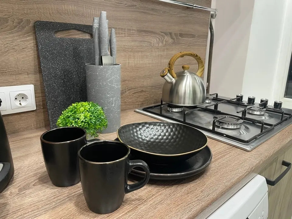 Фотография квартиры Апартаменты J&N Apartments Трёхместная студия с балконом в центре города Московский 16