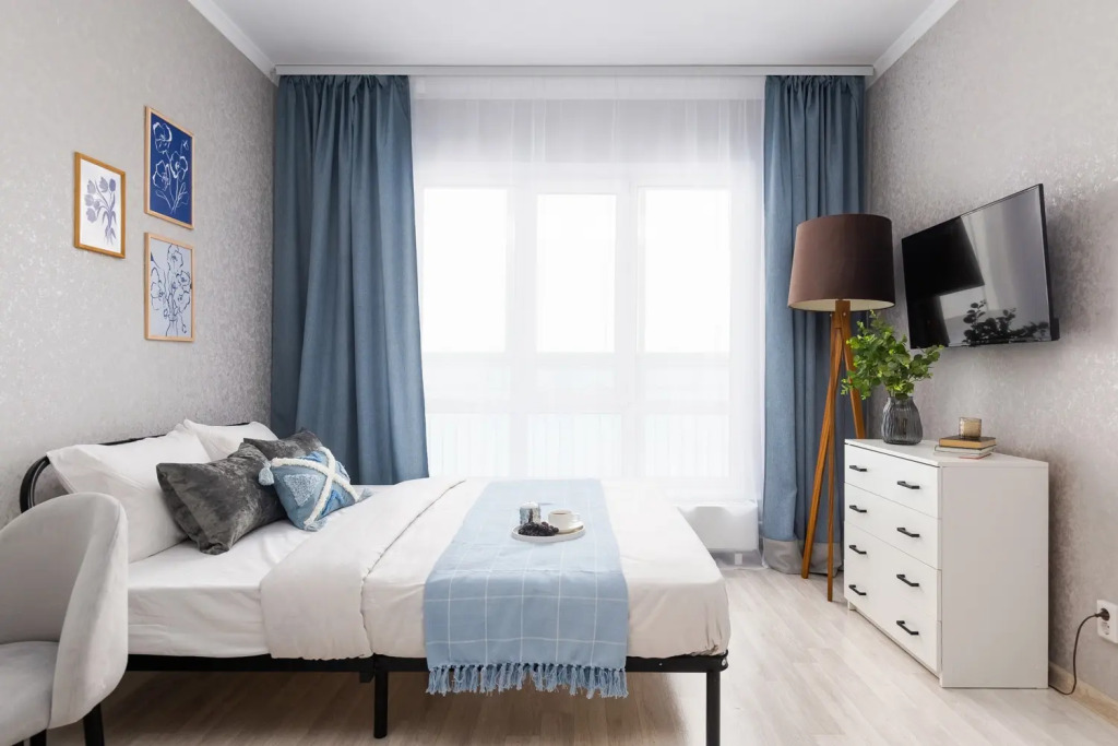 Фотография квартиры Квартира SleepNSK Уютная двухкомнатная около Аквапарка