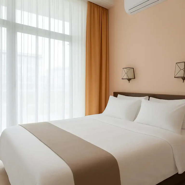 Фотография квартиры Квартира на первой береговой линии с закрытой территорией со своим уличным балкончиком