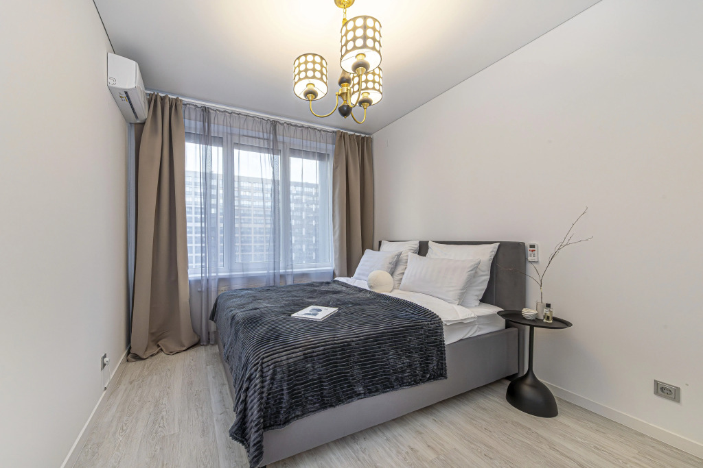 Фотография квартиры 4flats MONOCHROME Квартира у набережной Невы в ЖК бизнес-класса