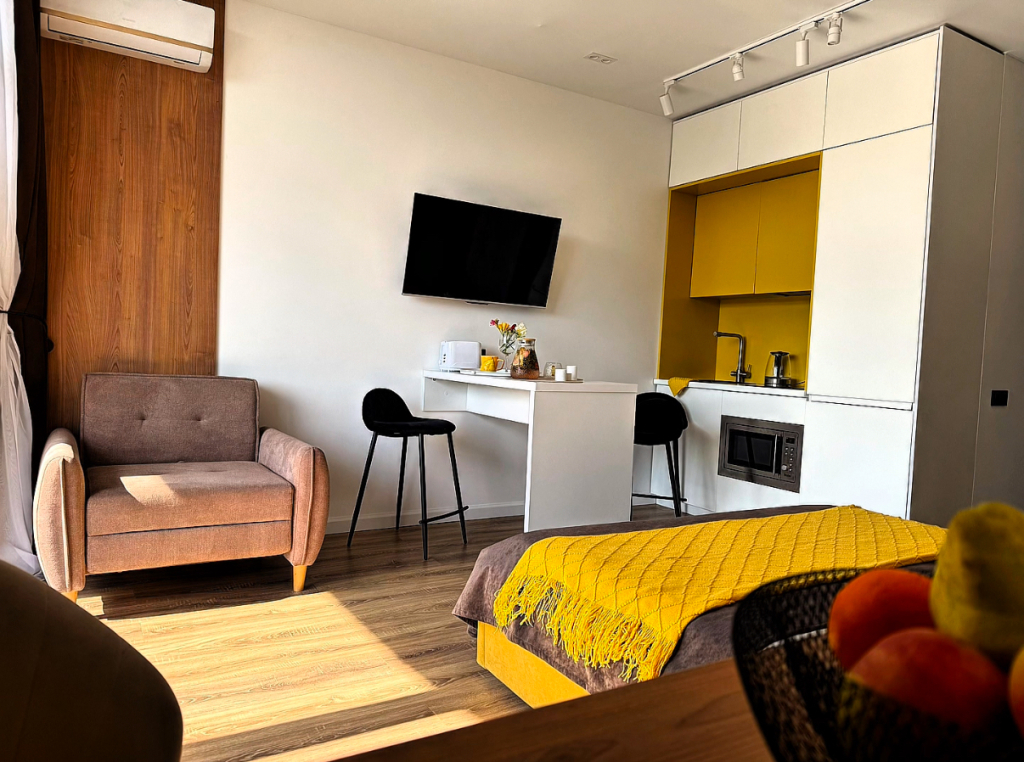 Фотография квартиры Апартаменты  Sun Paradise с видом на море и горы