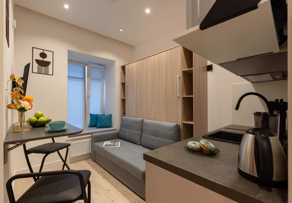 Фотография квартиры Smart.Line с 1 двуспальной кроватью