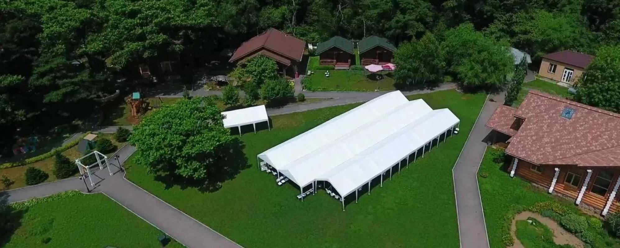 Фотографии летней террасы Шатры Рублино