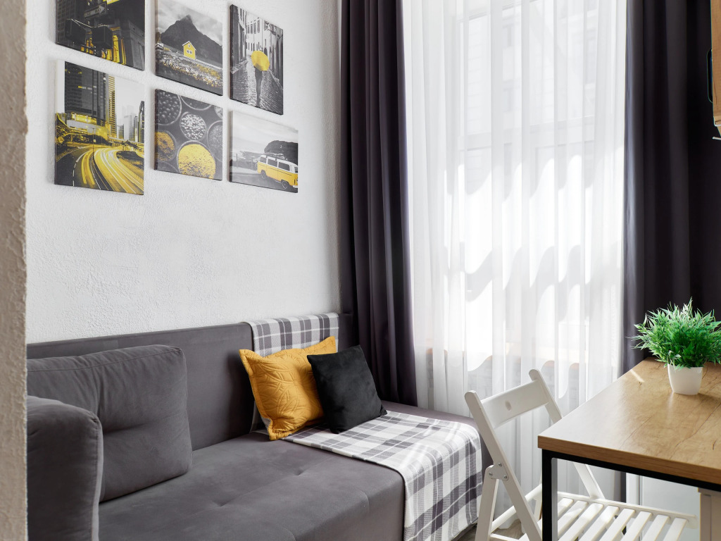 Фотография квартиры Апартаменты Rush in Aparts Бесконтактное Заселением 24/7 в центре Казани