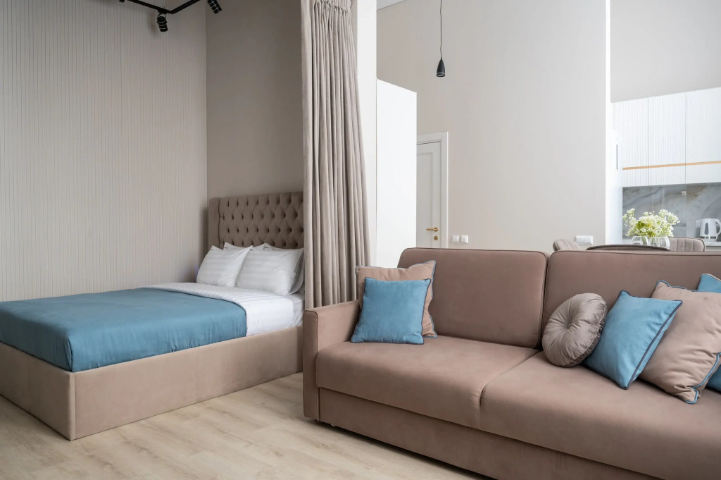 Фотография квартиры Апартаменты Red Apartments Покровский Парк Лотос