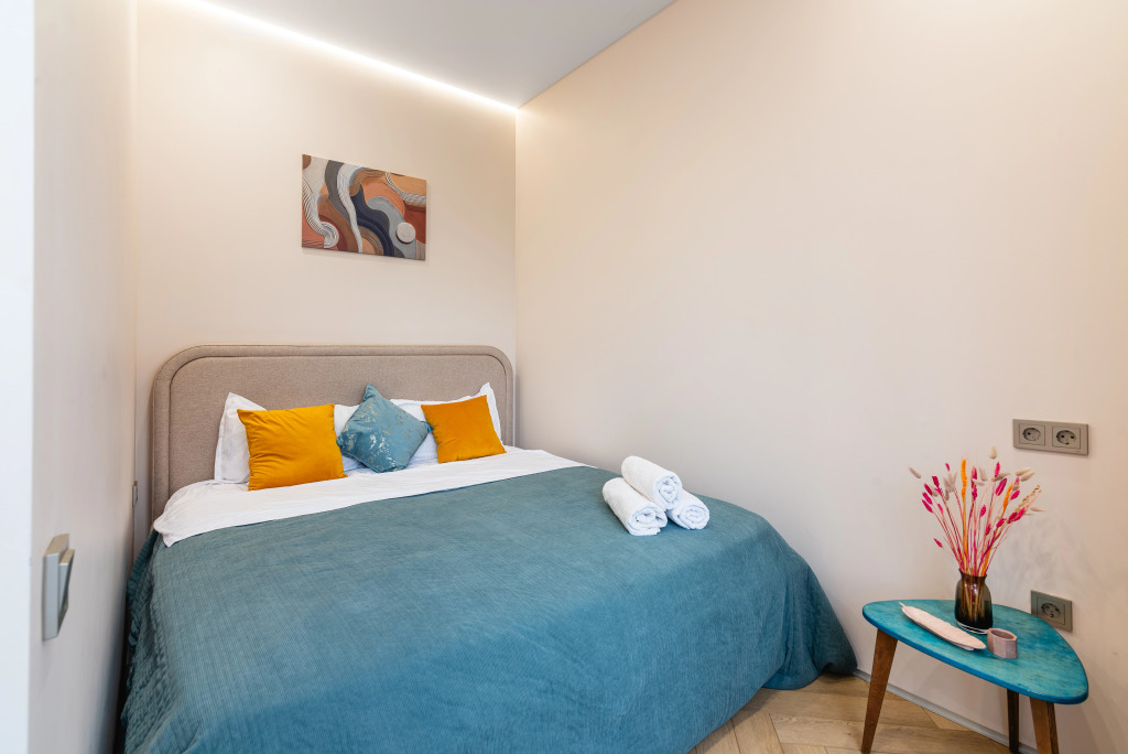 Фотография квартиры Апартаменты Студия Bubble Gum комфорт стиль в центре (171)