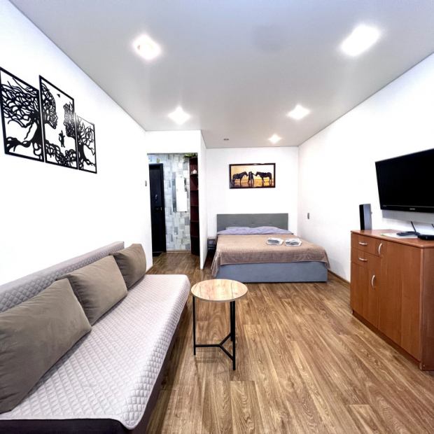 Фотографии квартиры 
            Апартаменты 51 с Красивым Видом на Краю Света на Старостина, 17