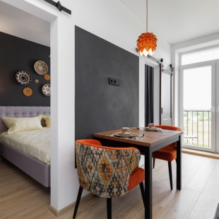Фотография квартиры Уютная квартира на Балтийском побережье  в стиле Бохо