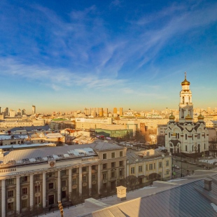 Фотография квартиры Апартаменты Rooms in Radius Central House с видом на город(11 этаж)