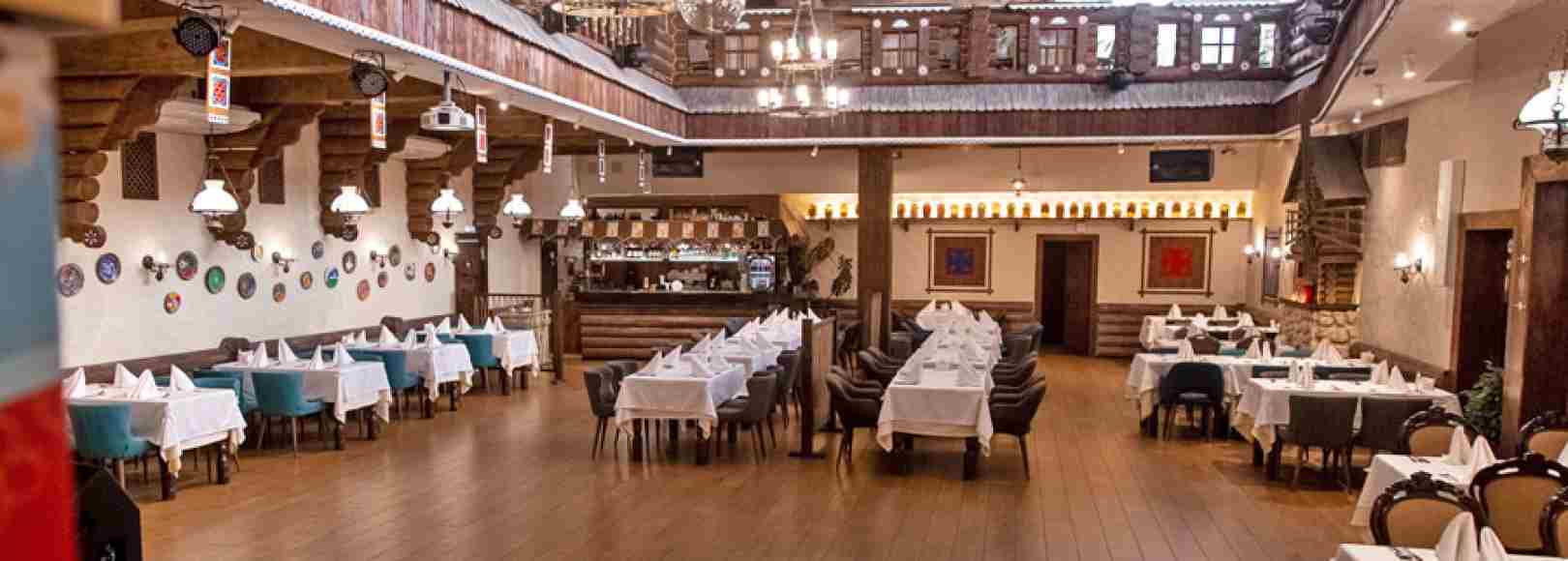 Фотография банкетного зала Основной зал ресторана Уральские пельмени