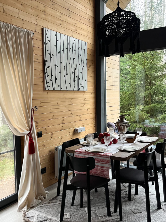 Фотография Коттеджа Частный Дом Коттедж с Сауной Zemlynica Ecodom