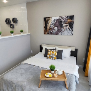Фотография квартиры Квартира Enigma Apartments - Студия с панорамным окном в ЖК Аквамарин