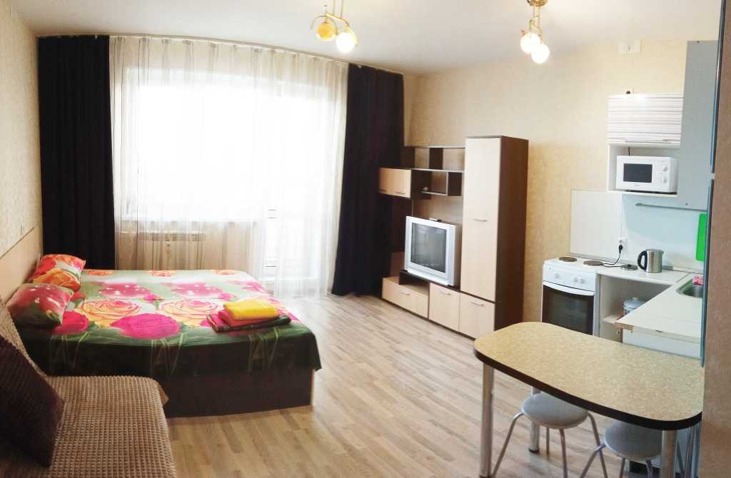 Фотография квартиры Квартира Студия в мкр. Парковый до 3х Чел