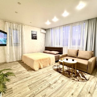 Фотография квартиры Апартаменты Уютная Двушка на 22 Этаже в ЖК Академический Рядом с Парком Гагарина (КМ246)